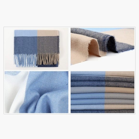 RIIQIICHY Multicolored Pashmina Scarf NIB (From Amazon) - Picture 3 of 5